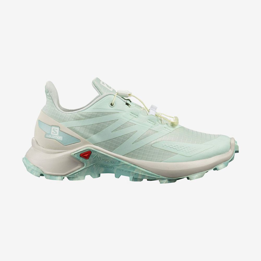 Salomon Trail Løbesko Dame Blå - SUPERCROSS BLAST (VNUZY-6450)